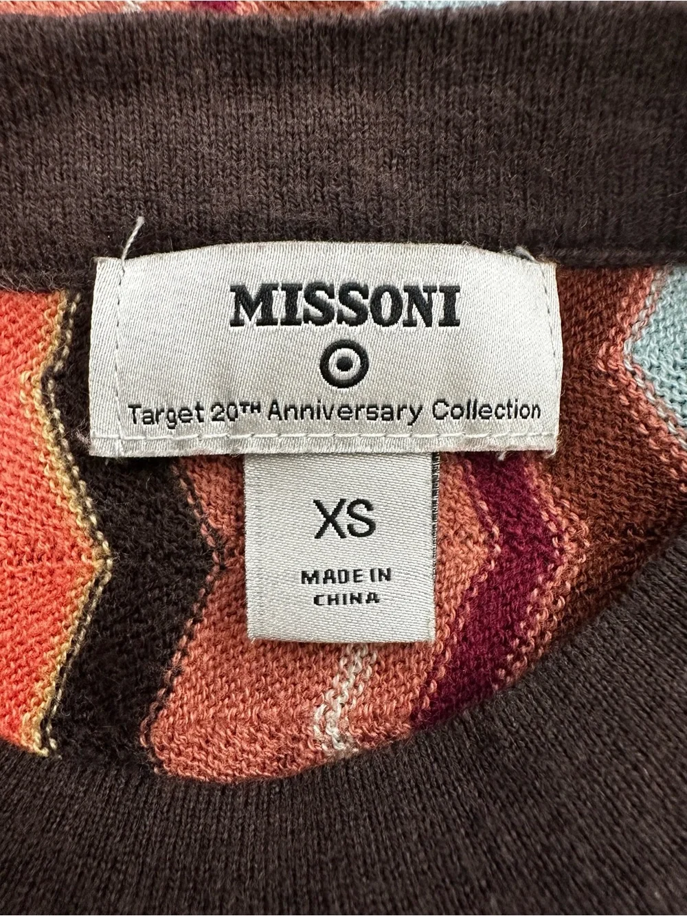 Missoni x Target Toddler Chevron Crochet Knit Shift Dress, Size XS (4T)
